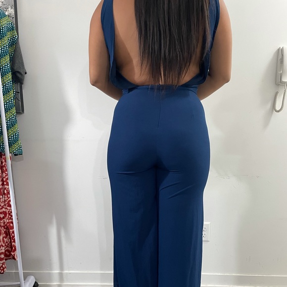 The perfect night blue jumpsuit - Picture 6 of 6